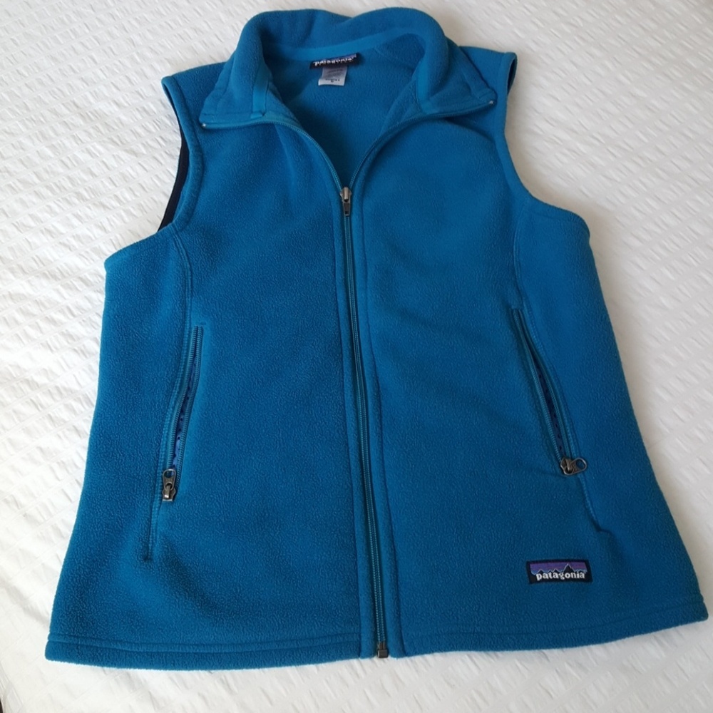 Blue Patagonia vest